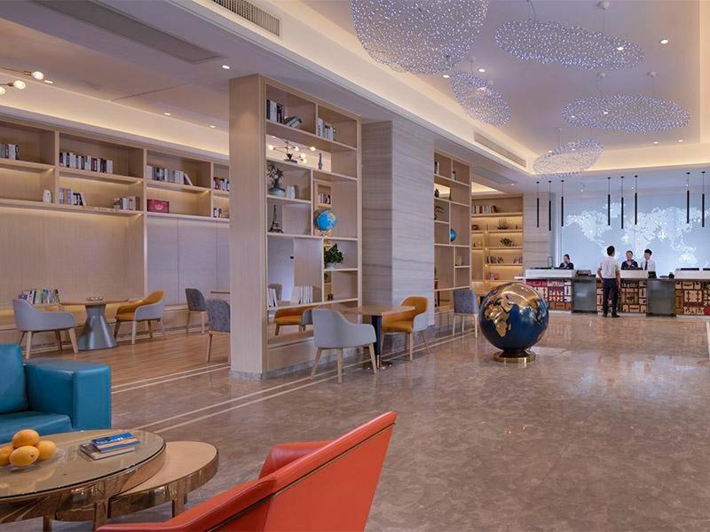 Kyriad Marvelous Hotel Dongguan Changan Light Rail Station Bagian luar foto